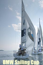 BMW Niederlassung München holt den BMW Sailing Cup nach München 2 Tage Segelsport am Starnberger See vom 30.-31.07.2011 (Foto: Martin Schmitz)